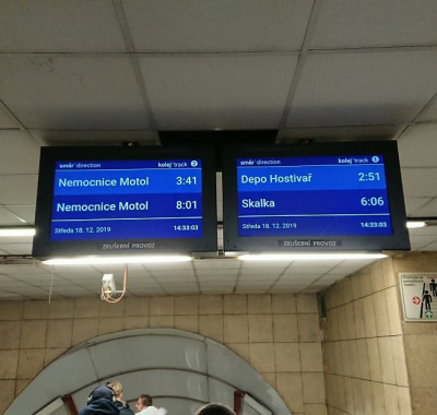 DPP dnes ve vestibulech...