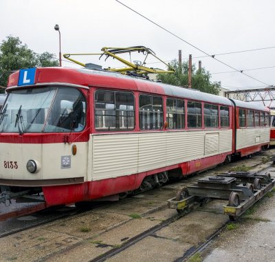 Flotilu retro tramvají DPP...