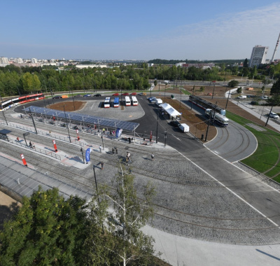 New Depo Hostivař tram loop