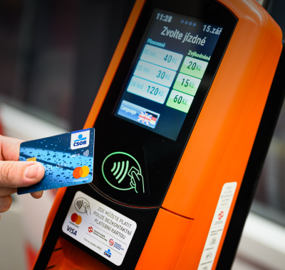 New cashless ticket...