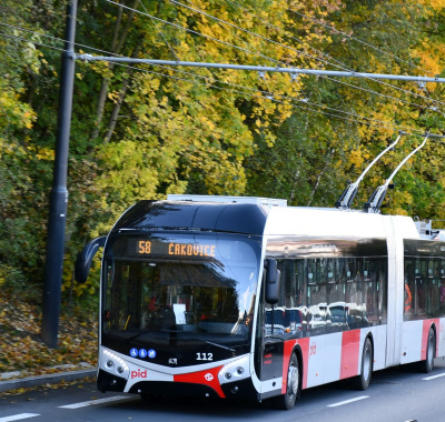  Zkušební jízdy trolejbusu...