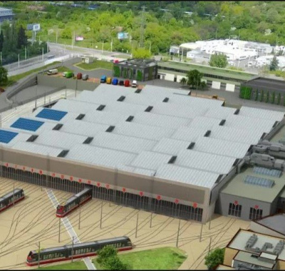 Vozovnu Hloubětín z 50. let...