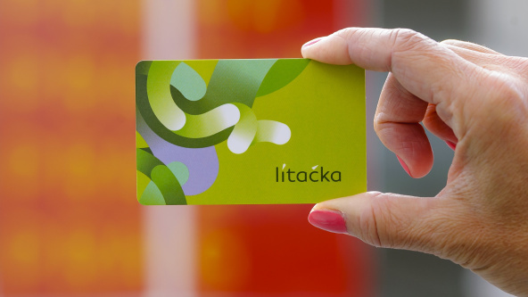 Express processing of the Lítačka card
