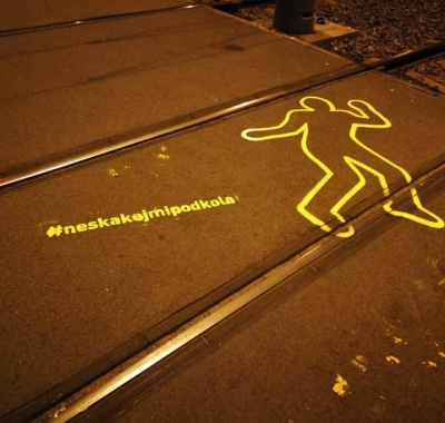 Na riziko střetu tramvaje s...
