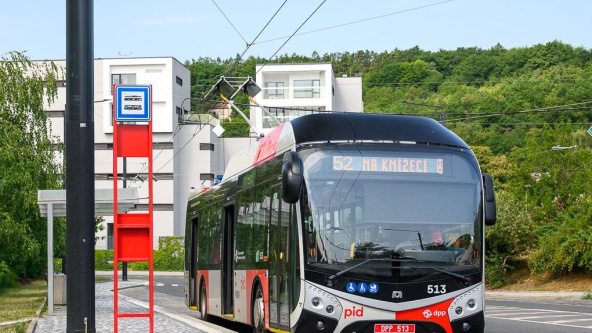 Linka 137 se od 21. září mění na trolejbusovou linku 52