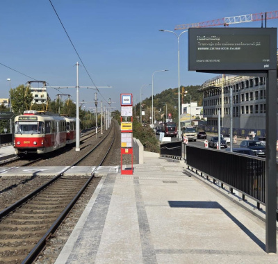 Nové tramvajové zastávky...