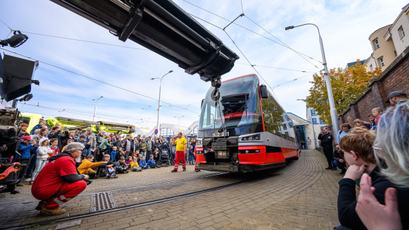 Obrazem: Den otevřených dveří vozovny Pankrác