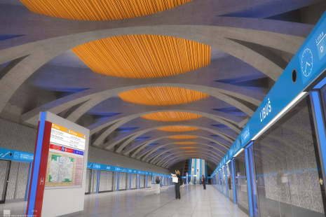 2016 - stanice Libuš - nástupiště - varianta