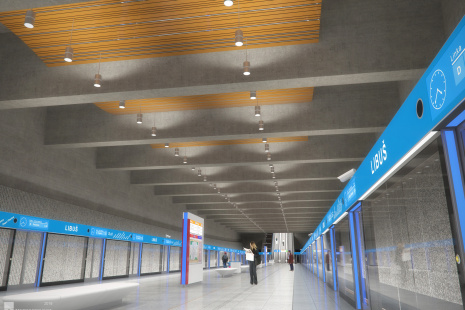 2016 - stanice Libuš - nástupiště