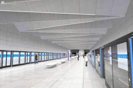 2018 - stanice Libuš - nástupiště