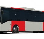 Iveco Crossway 14,5m. Autor vizualizace: IVECO BUS.