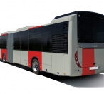 Iveco Streetway 18m. Autor vizualizace: IVECO BUS.