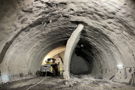 221108_ražba dvoukolejného tunelu směr Olbrachtova
