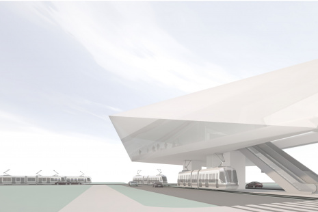 DWAA, visualisation of the Bohnice station.