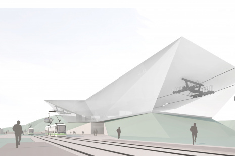 DWAA, visualisation of the Troja station.