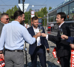 Zahájení provozu smyčky Depo Hostivař. FOTO: DPP – Václav Holič.