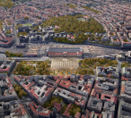 Vizualizace vítězného návrhu od dánského studia Henning Larsen Architects