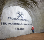 231201 Prorážka úsek PN-OL  Foto: DPP – Petr Hejna