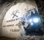 231201 Prorážka úsek PN-OL  Foto: DPP – Petr Hejna