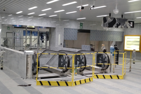 251216_modernizace vstup k&nbsp;eskalátorům Pankrác C