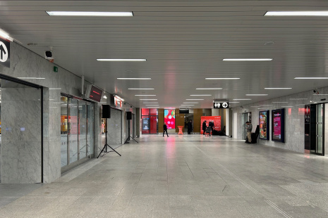 251219_vestibul Pankrác C směr Arkády