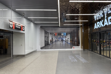 260312_vizualizace v&nbsp;podchodu u&nbsp;OC Pankrác