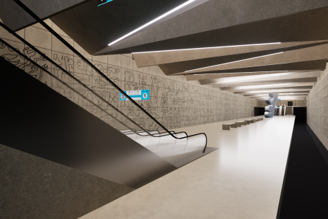Metro D - Stanice Libuš, Julius Reichel