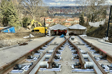 Abtova výhybna. FOTO: DPP – Daniel Šabík.