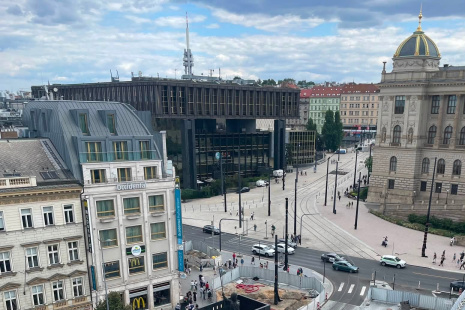 FOTO: Václavské náměstí (Sdružení Nového Města pražského), 24. července 2026.